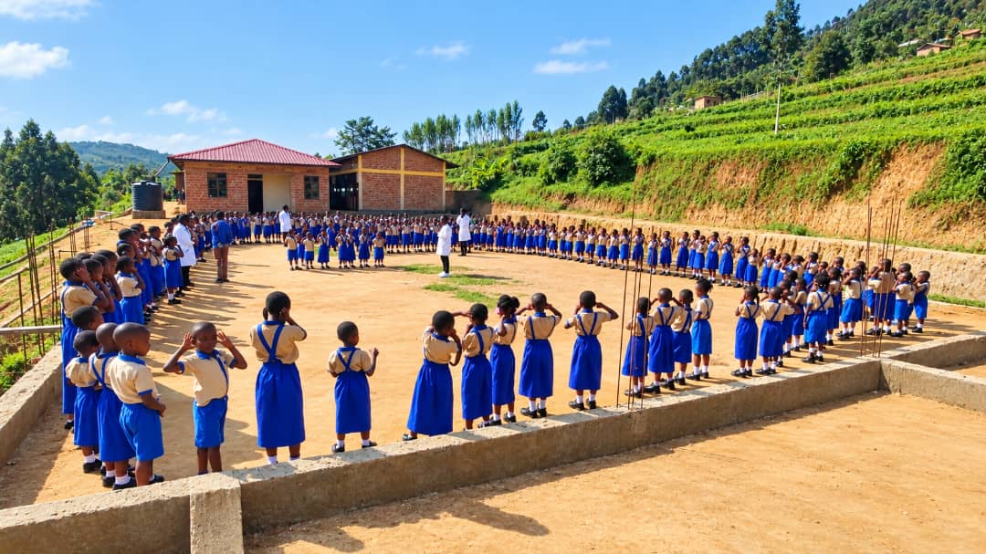 Goshen Christian School learners gathered together