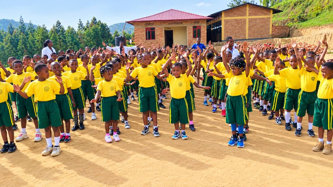 Students in school uniform at Goshen Christian School