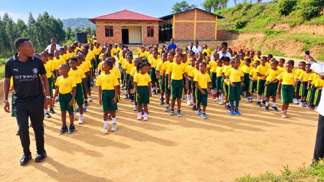 Goshen Christian School learners in study groups
